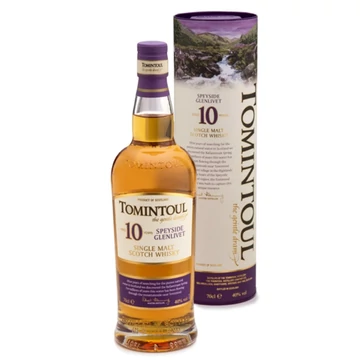 Tomintoul 10 éves whisky DRS (0,7L / 40%)