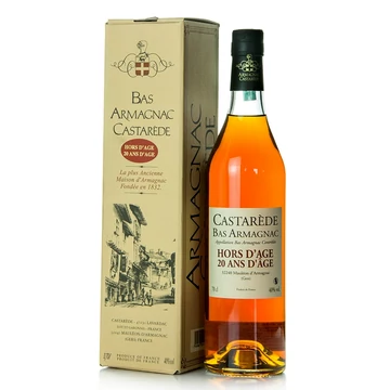 Armagnac Castaréde 20 éves Hors d'Age DRS (0,7L / 40%)