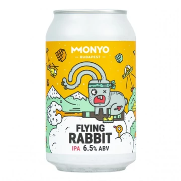 Monyo Flying Rabbit IPA DRS (0,33L / 6,5%)