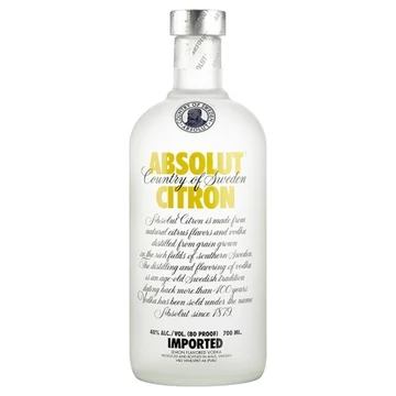 Absolut Citron vodka DRS (0,7L / 40%)