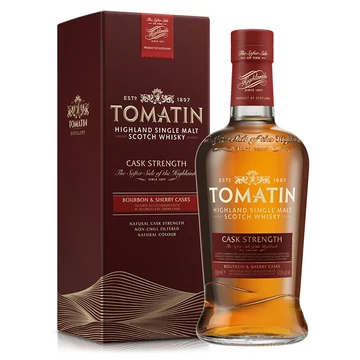 Tomatin Cask Strength whisky DRS (0,7L / 57,5%)