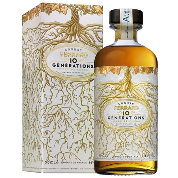 Ferrand 10 Générations cognac díszdobozban DRS (0,5L / 46%)