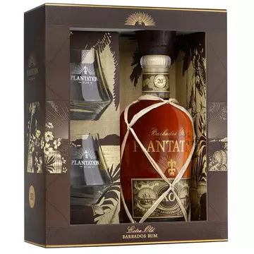 Plantation XO 20th Anniversary rum 2 pohárral (0,7L / 40%)