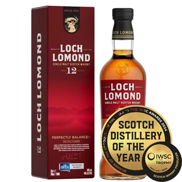 Loch Lomond 12 éves whisky DRS (0,7L / 46%)