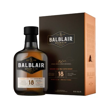 Balblair 18 éves whisky (0,7L / 46%)