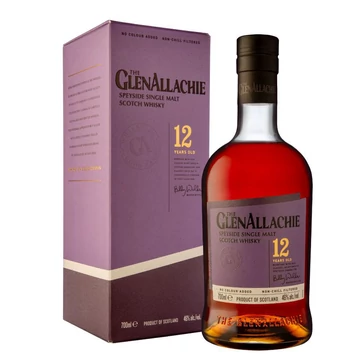 GlenAllachie 12 éves whisky DRS (0,7L / 46%)