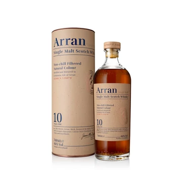 Arran 10 éves whisky DRS (0,7L / 46%)