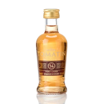 Tomatin 14 éves mini whisky (0,05L / 46%)