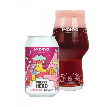 Monyo Cherry Hero ale DRS (0,33L / 4,3%)