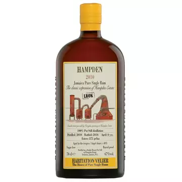 Hampden 2010 LROK Habitation Velier rum (0,7L / 67%)