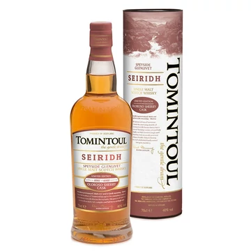 Tomintoul Seiridh whisky DRS (0,7L / 40%)