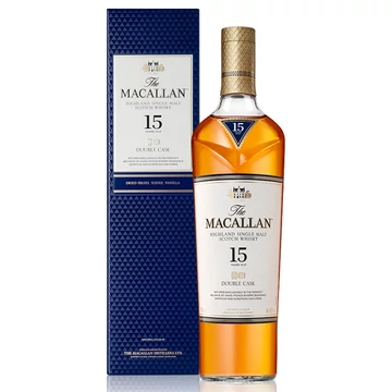 Macallan 15 éves Double Cask whisky DRS (0,7L / 43%)