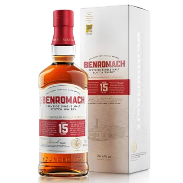 Benromach 15 éves whisky DRS (0,7L / 43%)