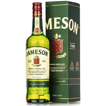 Jameson papír díszdobozban DRS (0,7L / 40%)