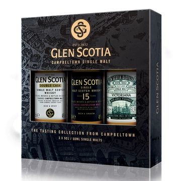 Glen Scotia Miniature Gift Pack (0,15L 2x46% és 54,2%)