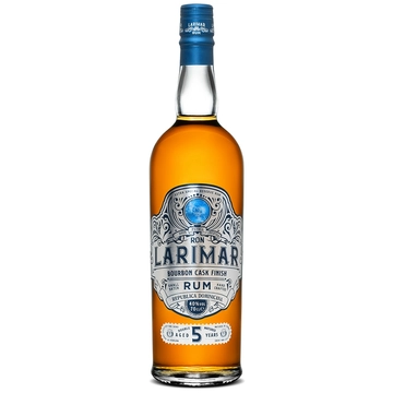 Larimar 5 éves Bourbon Cask Finish rum (0,7L / 40%)