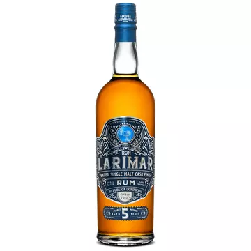 Larimar 5 éves Peated Single Malt Cask Finish rum (0,7L / 40%)