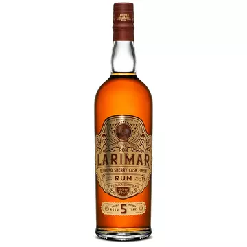 Larimar 5 éves Oloroso Sherry Cask Finish rum (0,7L / 40%)