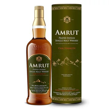 Amrut Peated Single Malt Cask Strength whisky (0,7L / 62,8%)