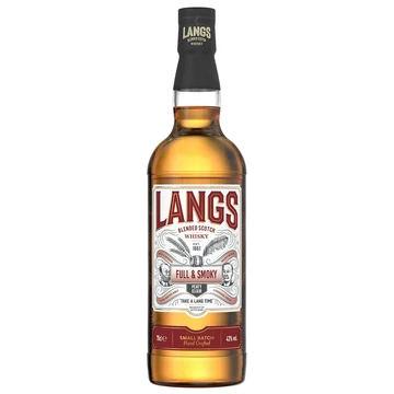 Langs Full &amp; Smoky whisky (0,7L / 43%)