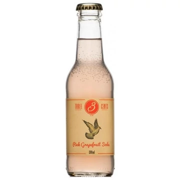 Three Cents Pink Grapefruit Soda DRS (0,2L)
