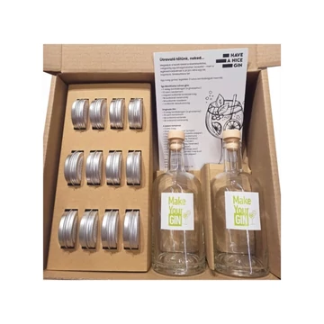 G&amp;T Botanicals Make Your Gin Kit - Házi Gin Készítő szett