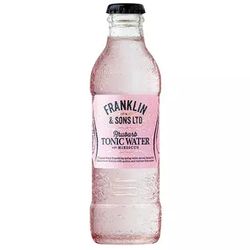 Franklin and Sons rebarbarás hibiszkuszos tonic (0,2L)