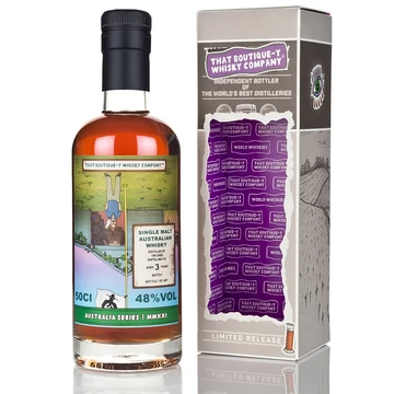 Tin Shed 3 éves batch #1 That Boutique-y whisky (0,5L / 48%)