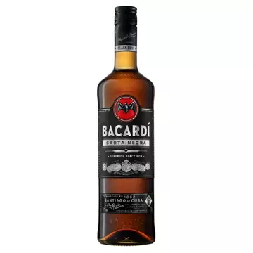 Bacardi Carta Negra rum (0,7L / 37,5%)