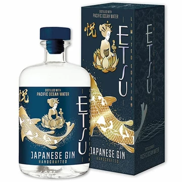 Etsu Pacific Ocean Water gin díszdobozban DRS (0,7L / 45%)
