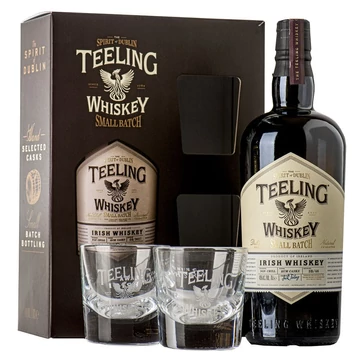 Teeling Small Batch whiskey DD 2 pohárral DRS (0,7L / 46%)