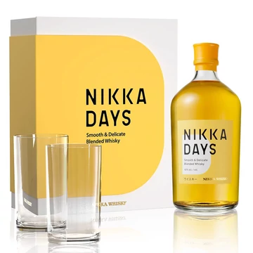Nikka Days whisky DD 2 pohárral DRS (0,7L / 40%)