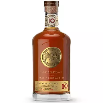Bacardi Gran Reserva Diez rum (0,7L / 40%)