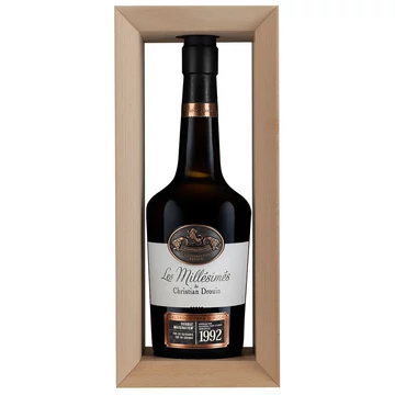 Christian Drouin calvados 1992 fadobozban (0,7L / 42%)