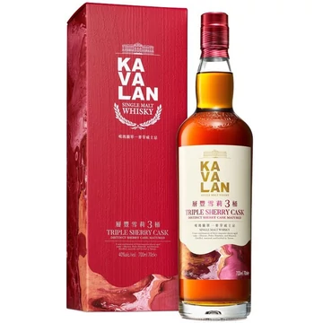 Kavalan Triple Sherry Cask whisky DRS (0,7L / 40%)