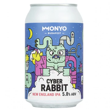 Monyo Cyber Rabbit NEIPA DRS (0,33L / 5,8%)
