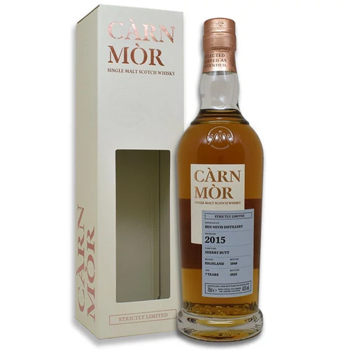 Ben Nevis 7 éves Cárn Mór Strictly Limited whisky (0,7L / 47,5%)
