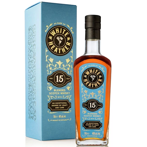 White Heather 15 éves whisky DRS (0,7L / 46%)
