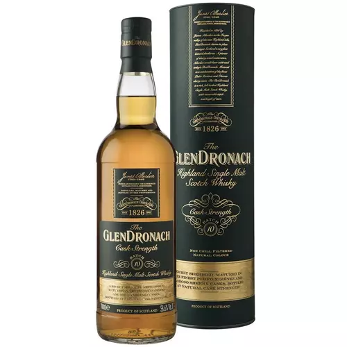 Glendronach Cask Strength Batch 10. (0,7L / 58,6%)