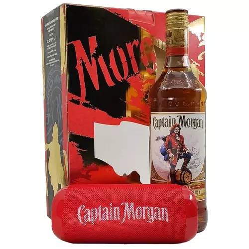 Captain Morgan rum díszdobozban hangszóróval (0,7L / 35%)