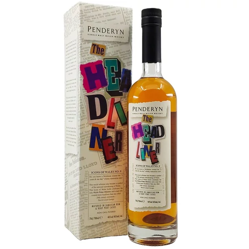 Penderyn Icons of Wales - Headliner whisky (0,7L / 46%)