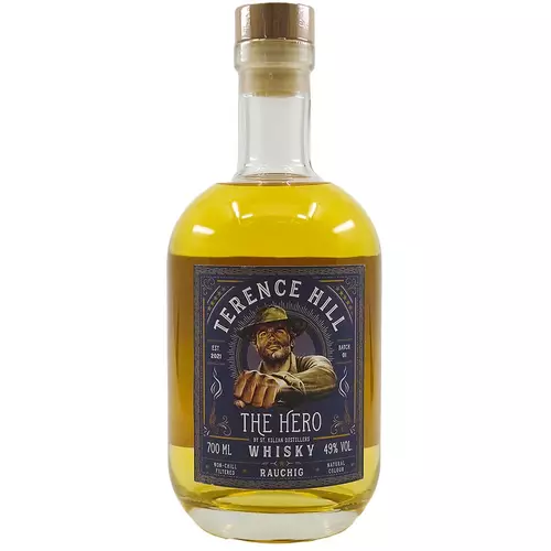 Terence Hill The Hero Rauchig Single Malt (0,7L / 49%)