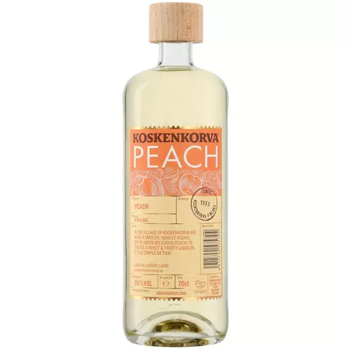 Koskenkorva Peach vodkalikőr (0,7L / 20%)