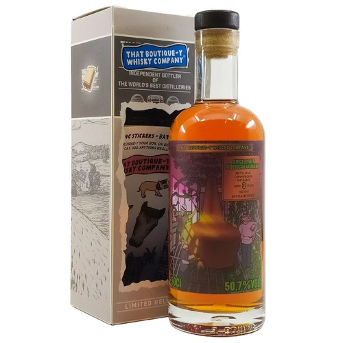 Copperworks 3 éves Batch 1. That Boutique-y whiskey (0,5L / 50,7%)