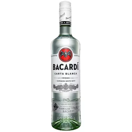 Bacardi Carta Blanca rum (0,7L / 37,5%)