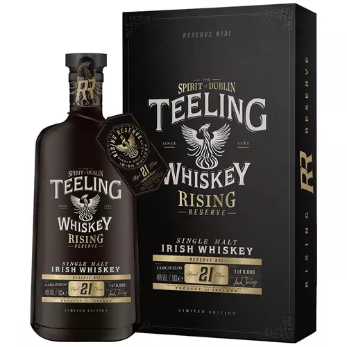 Teeling 21 éves Rising Reserve No. 1. Carcavelos Cask (0,7L / 46%)