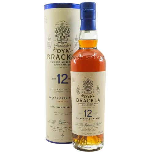 Royal Brackla 12 éves whisky (0,7L / 46%)