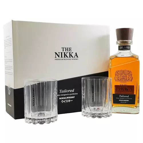 Nikka Tailored díszdobozban 2 pohárral (0,7L / 43%)