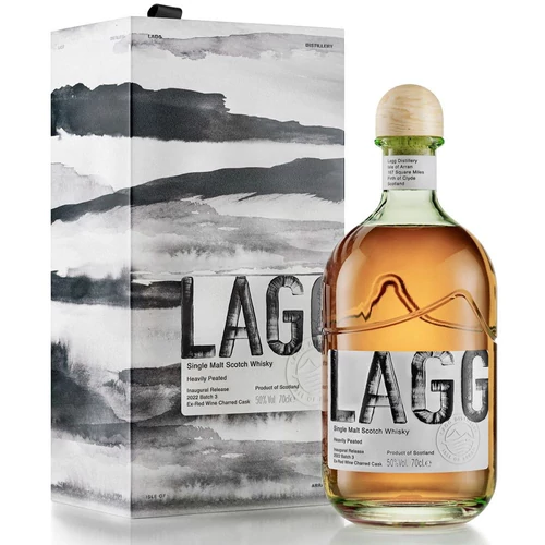 Lagg Peated Single Malt Batch 3. whisky (0,7L / 50%)