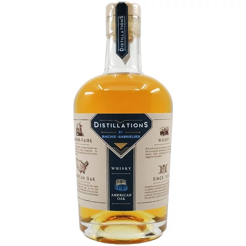 Bache-Gabrielsen American Oak whisky DRS (0,7L / 41,2%)